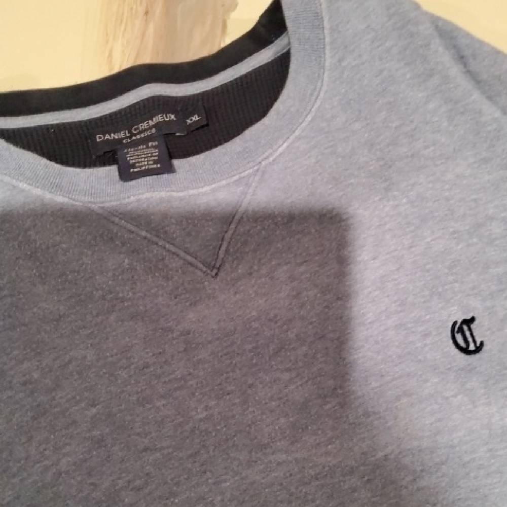 Daniel Cremieux XXL Men's Blue Crewneck Sweater